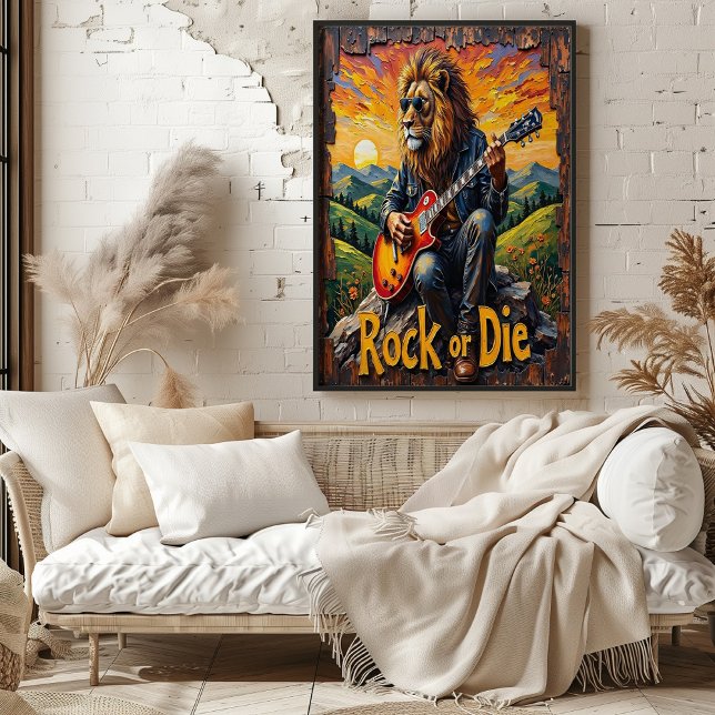 Poster Valley Rocker: Sunset Solo (Criador carregado)