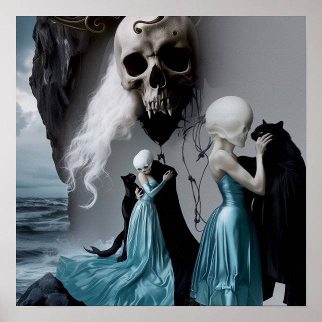 Poster Valor da Matriz de Arte AI Testemunha de Trabalho  (Frente)