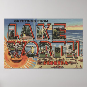 Poster Valor do lago, Florida - grandes cenas da letra