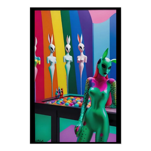 Pôster Valores de Páscoa Tradicionais (Frente)