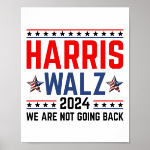 Poster Vals 2024 Eleição Kamala Harris Tim Waltz 2024 1