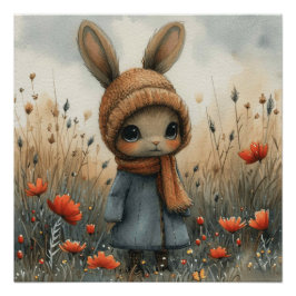 Pôster Valsa dos Bigodes: Um Coelhinho Cheio de Caprichos