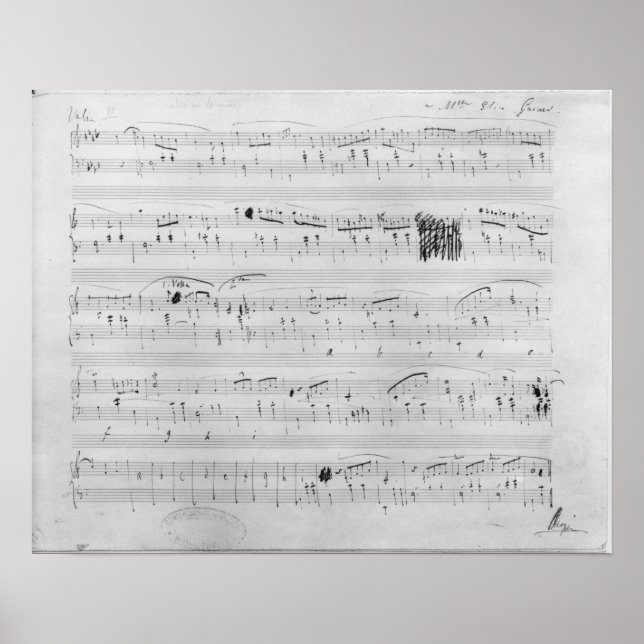 Pôster Valsa em F menor (Frente)