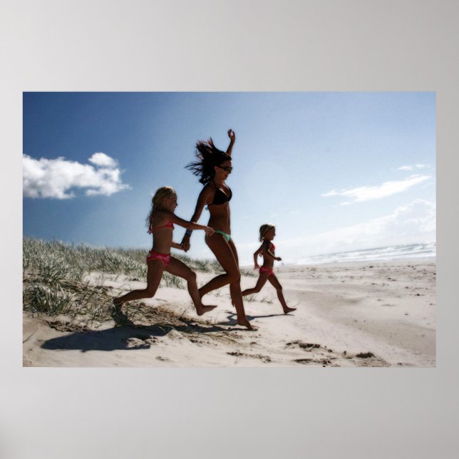 Pôster vamos à praia (Frente)