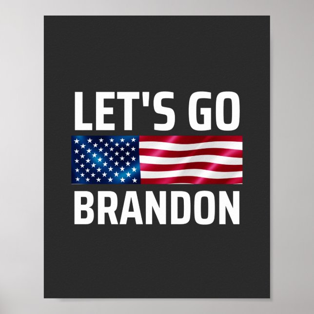 Poster vamos brandon vamos brandon (Frente)
