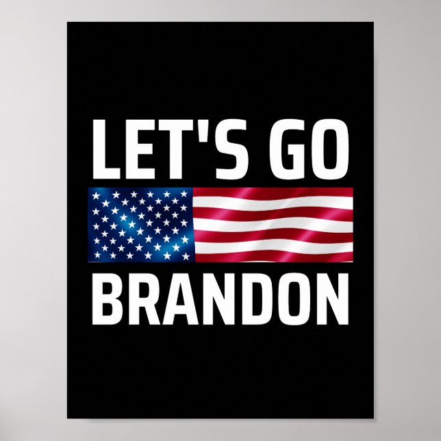Poster vamos brandon vamos brandon (Frente)