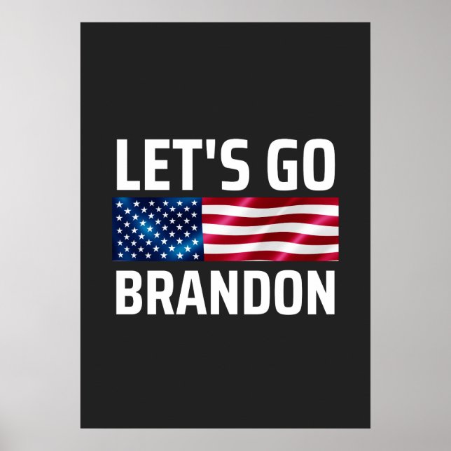 Poster vamos brandon vamos brandon (Frente)