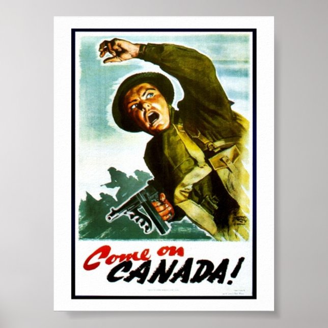 Pôster Vamos, Canadá! (Frente)