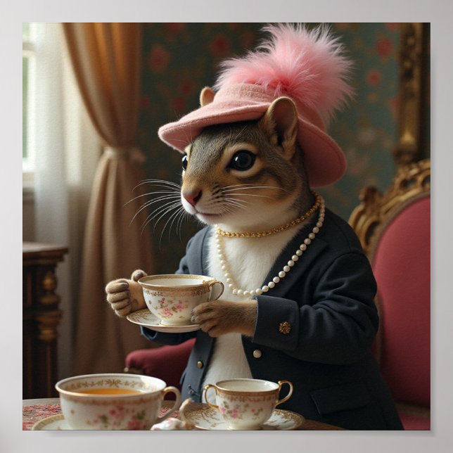 Poster Vamos Com Chá (Frente)