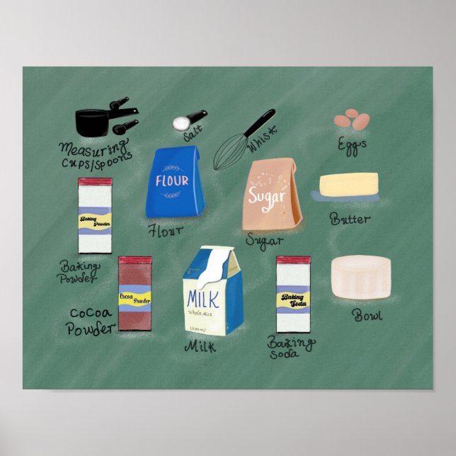 Poster Vamos Cozinhar (Frente)