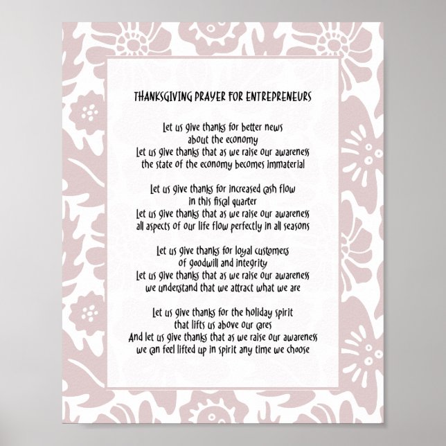 Poster Vamos Dar Aos Obrigados Um Chefe Floral, Senhora O (Frente)