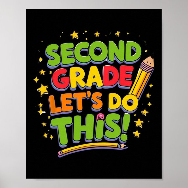 Poster Vamos Do Segundo Grau Faz Isso De Volta Às Criança (Frente)