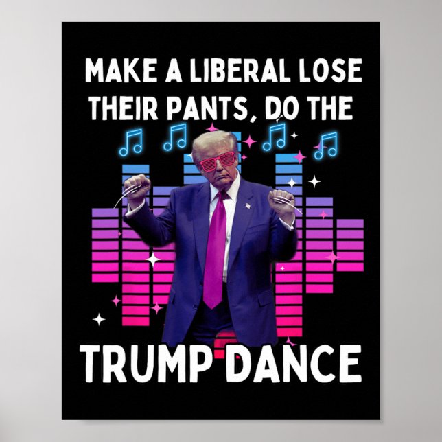 Poster Vamos Fazer O Trump Dance - Família Trump Presente (Frente)