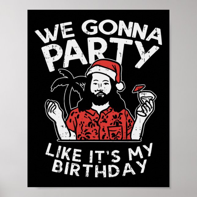Poster Vamos Festejar Como O Meu Natal Jesus No (Frente)