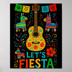 Poster Vamos festejar - festa mexicana cinco de maio