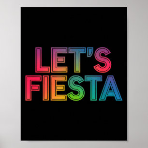 Poster Vamos fiar cinco de maio festa mexicana