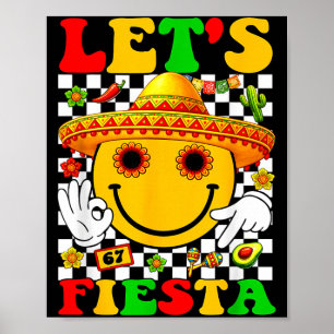 Poster Vamos fiar mexicano groovy rapazes garotas criança
