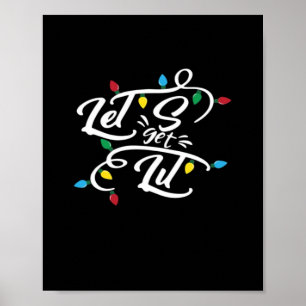 Poster Vamos Fica Fora De Natal Luzes De Natal Engraçadas