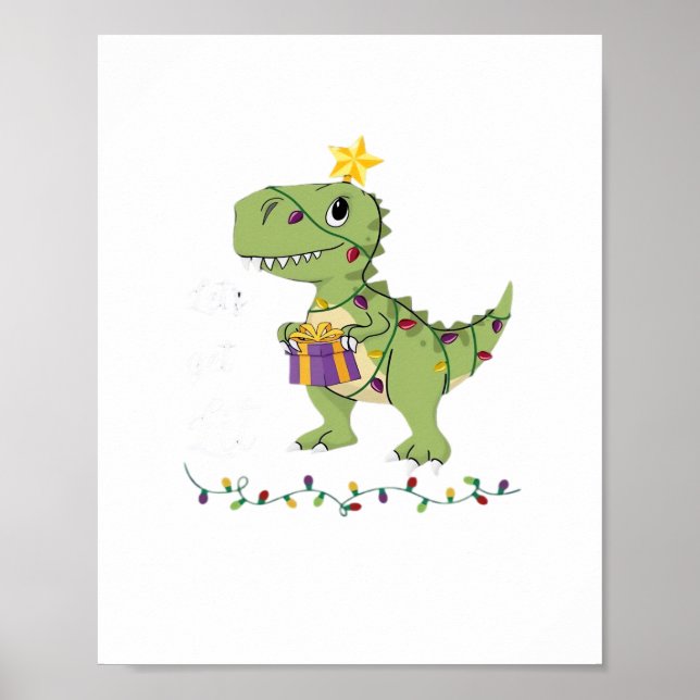 Poster Vamos fica no Natal clássico (Frente)