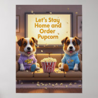 Vamos Ficar em Casa e Encomendar Cachorros de Dese