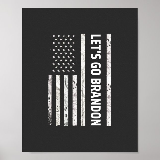 Poster Vamos Go Brandon (Frente)