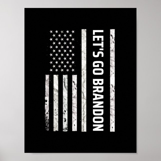 Poster Vamos Go Brandon (Frente)