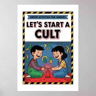Poster Vamos Iniciar Um Clube de Culto