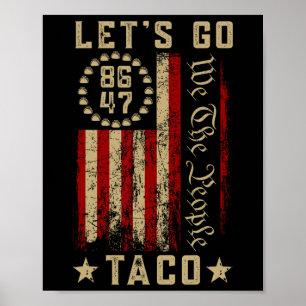 Poster Vamos Ir Taco Camisa Vamos Ir Taco 3