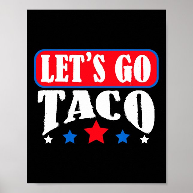 Poster Vamos Ir Taco Equipe Vamos Ir Taco (Frente)