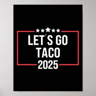 Poster Vamos Lá Camiseta Política Tarifa Troca Divertida
