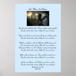 Poster Vamos Mover E Dançar