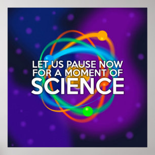 POSTER VAMOS PAUSAR AGORA POR UM MOMENTO DE CIÊNCIA