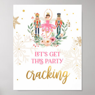 Poster Vamos Pega Festa Cracking Nutcracker Ballerina Gir