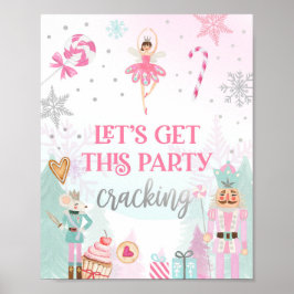 Poster Vamos Pega Festa Cracking Nutcracker Ballerina Gir