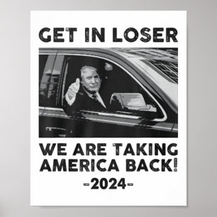 Poster Vamos Perder Estamos Falando Com A América De Trum