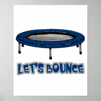 Pôster Vamos Saltar Trampoline