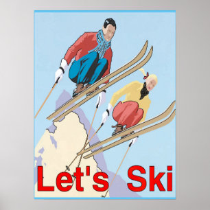 Pôster Vamos Ski