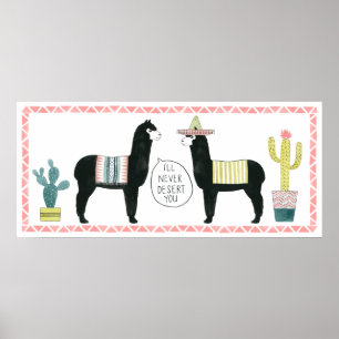 Poster Vamos Taco Sobre Isso  Eu nunca vou te desertar