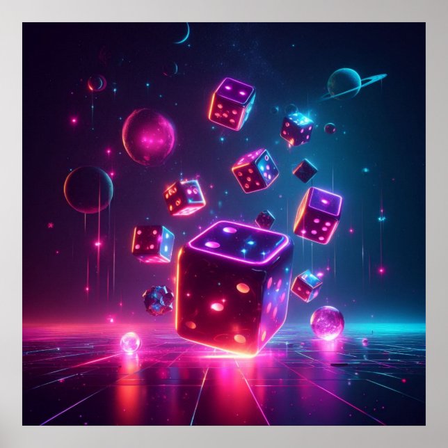 Poster Vamos Tocar Dice! (Frente)