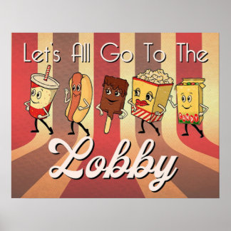 POSTER VAMOS TODOS PARA O LOBBY