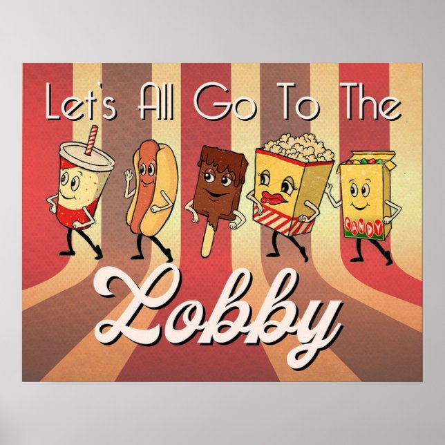 POSTER VAMOS TODOS PARA O LOBBY (Frente)