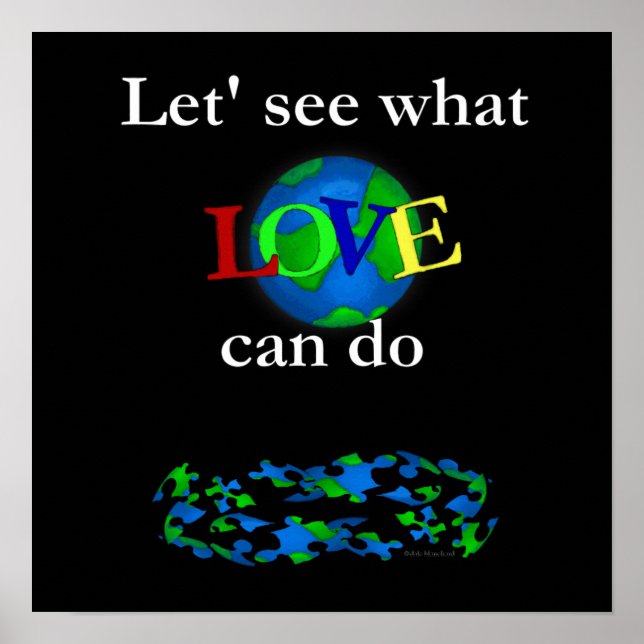 Poster Vamos Veja o que o amor pode fazer (Frente)