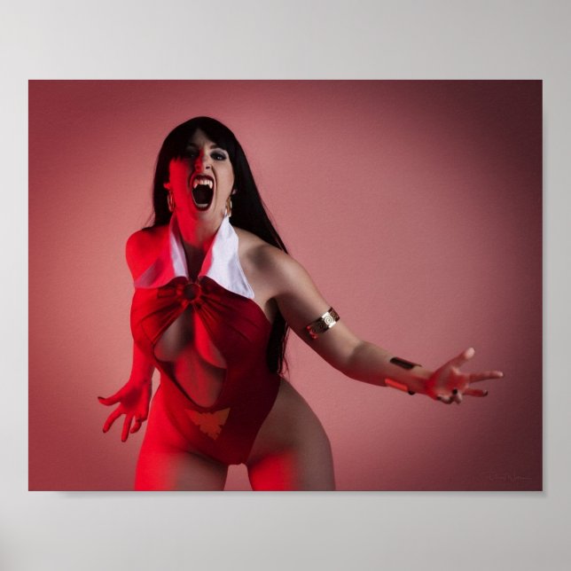 Poster Vampire Cosplay (Frente)