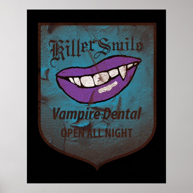 Pôster Vampire Dental (Frente)