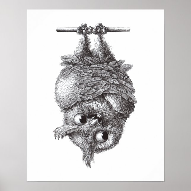 Poster Vampire Owl - Very Scary (Frente)