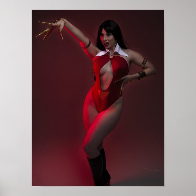 Poster Vampirella Cosplay (Frente)