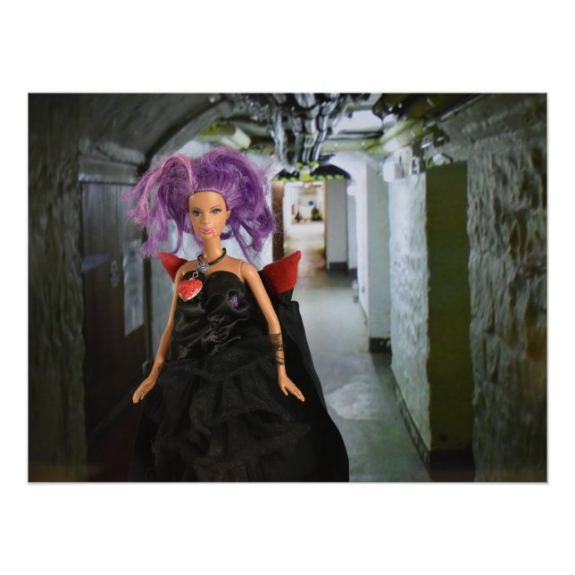 Pôster Vampiro à caça. Dia das Bruxas (Frente)