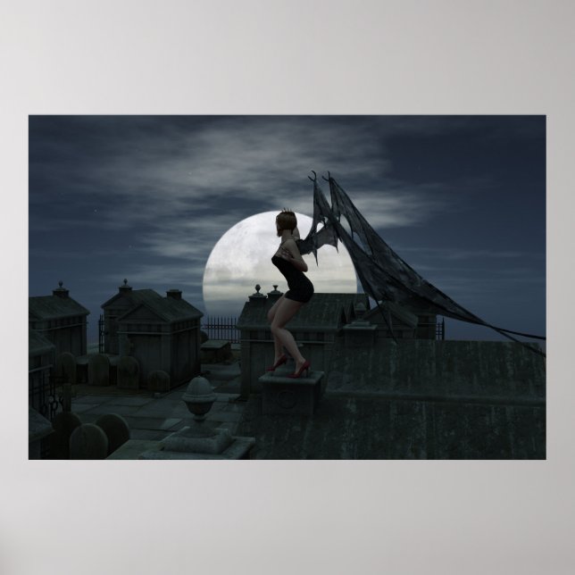 Poster Vampiro: Ascensão de lua cheia (Frente)