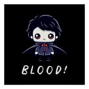 Pôster Vampiro Criança