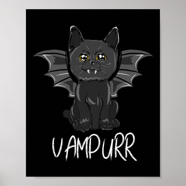 Poster Vampiro de Vampiro de Gato Negro (Frente)